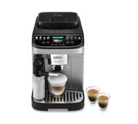 De'Longhi Magnifica Evo Next ECAM312.80.SB, Macchina Caffè Automatica con Monta Latte Automatico, Macchina Caffè Chicchi per Caffè e Cappuccino con Display Touch Intuitivo, 1450W, Nero/Argento
