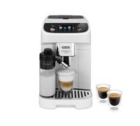 De'Longhi ECAM320.60.W Magnifica Plus, Macchina d a Caffè Automatica con funzione Cappuccino, Montalatte integrato, Display a colori 3,5"