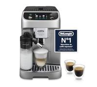 De'Longhi Magnifica Plus ECAM322.70.SB Modello 2024 Macchina Automatica per Caffè in Chicchi, Caraffa Montalatte Automatica LatteCrema, 18 Bevande, Pannello di controllo touch con Display a Colori