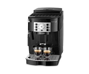 De'Longhi Magnifica S ECAM22.112.B, Macchina Caffè Automatica, Montalatte Manuale Regolabile, dal Chicco alla Tazzina, 2 Ricette Caffè, Controllo Temperatura, 2 Espressi Contemporaneamente, Nero