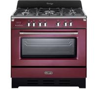 DELONGHI MEM965RAED CUCINA 5 FUOCHI GAS TR. CORONA FORNO MULTIFUN. CL.A BORDEAUX