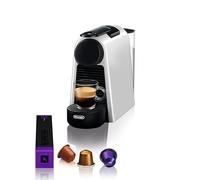 De'Longhi Nespresso Essenza Mini - Macchina da Caffè Automatica, Macchina a Capsule per una Sola Tazza, Set di Benvenuto Incluso, Design Compatto, Pressione 19 Bar, 1150W, Argento (EN85.S)