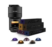 De'Longhi Nespresso Vertuo Pop ENV90.B, Macchina Caffè a Capsule con Tecnologia Centrifusion, 4 Formati in Tazza, INCLUSE 60 CAPSULE, 1260W, Liquorice Nero