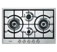 De’Longhi NSL 475 X piano cottura Acciaio inox Da incasso 75 cm Gas 4 Fornello(i)