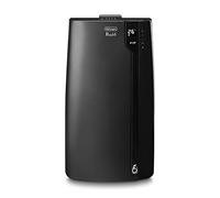 De'Longhi PAC EX120 Silent Pinguino Climatizzatore Portatile REAL FEEL, 11.500 Btu/h, Timer 24H, Display LED, 3 Velocità di Ventilazione, Termostato, Ruote e Telecomando, Nero, 80.5 x 44.5 x 39 cm