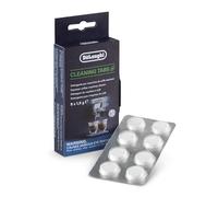 De'Longhi Pastiglie Detergenti DLSC552, Detergente per Macchine da Caffè Espresso, Accessorio Manutenzione Macchina da Caffè, Blister con 8 Pastiglie da 1.5g
