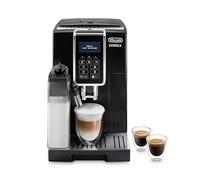 De'Longhi Perfetto Dinamica ECAM350.55.B, Macchina da Caffè Automatica, Chicchi macinati al momento, Caraffa Montalatte Automatica per Cappuccino, 4 Bevande One Touch, Spegnimento Programmabile, Nero