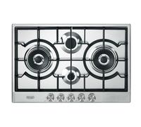 De’Longhi NSL 475 X piano cottura Acciaio inox Da incasso 75 cm Gas 4 Fornello(i)