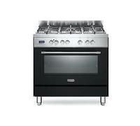 DELONGHI PRO96MAED CUCINA 90X60 FORNO MULTIF. GHISA 5 FUOCHI PIZZA ANTRACITE [EEK: E]