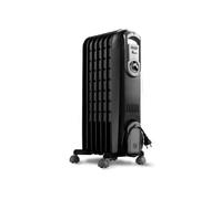De’Longhi V550715.BG stufetta elettrica Interno Beige, Nero 1500 W Riscaldatore ambiente elettrico a olio