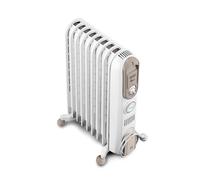 De’Longhi V550918T.WB Interno Bianco 1800 W Riscaldatore ambiente elettrico a olio