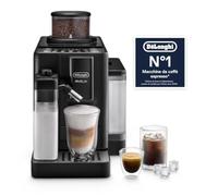 De'Longhi Rivelia Start - Macchina da Caffè Automatica 10 Bevande Beige | Macchina Caffè con Montalatte LatteCrema, Display Touch a Colori, Contenitori Chicchi Intercambiabili, EXAM422.55.BG
