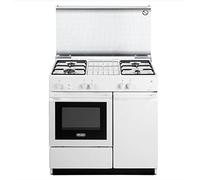 DeLonghi SGGW 854 N cucina Piano cottura Bianco Gas A - Forni e Piano cottura (Piano cottura, Bianco, Manopola, Frontale, Gas, Media)