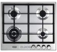 DeLonghi SLF 460 LX piano cottura Incasso Gas Acciaio inossidabile