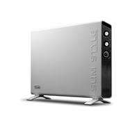 De’Longhi HCX3220FTS stufetta elettrica Nero, Bianco 2000 W Riscaldatore ambiente elettrico con ventilatore