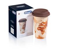Delonghi tazza Adventurer ceramica termica doppia parete 300ml tappo silicone