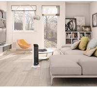 De’Longhi HFX25S20 Interno Nero 2000 W Riscaldatore ambiente elettrico con ventilatore