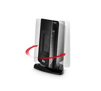 De’Longhi DCH7993ER.BC stufetta elettrica Interno Nero 2400 W Riscaldatore ambiente elettrico con ventilatore
