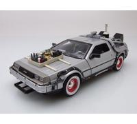 Welly Delorean 3 1/24 Back To The Future Replic Car Multicolor