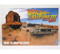 Delorean Ritorno IN La Futuro 3 Kit Modellismo Plastica Auto 1:24 Aoshima
