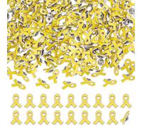 DELORIGIN 200 pezzi di spille per cancro al seno coscienza spille rosa nastro distintivo spille spille per donne cancro al seno accessori consapevolezza carità riconoscimento, Metallo