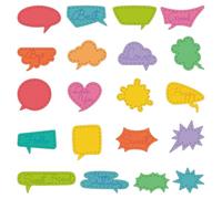 DELORIGIN Dialogo Stampaggio Stampaggio Bolle Etichette Carta Stencil Scrapbooking Modello di goffratura Stampi Per Biglietti d'auguri Album Inviti Decorazione