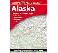 Delorme Atlas & Gazetteer Alaska (Tascabile)