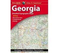 Delorme Atlas & Gazetteer Georgia 8e (Tascabile)