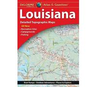 Delorme Atlas & Gazetteer Louisiana 4e (Map)