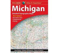 Delorme Atlas & Gazetteer Michigan 17e (Tascabile)