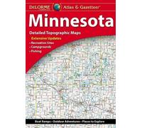 Delorme Atlas & Gazetteer: Minnesota (Tascabile)