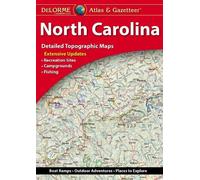 Delorme Atlas & Gazetteer North Carolina (Tascabile)