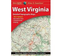 Delorme Atlas & Gazetteer West Virginia (Copertina rigida)
