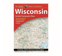 Delorme Atlas & Gazetteer Wisconsin 16e (Tascabile)