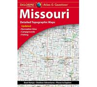Delorme Delorme Atlas & Gazetteer: Missouri (Tascabile)
