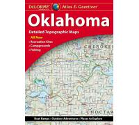 Delorme Delorme Atlas & Gazetteer: Oklahoma (Tascabile)