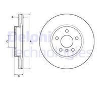 Discofreno BG4777C DELPHI per BMW MINI
