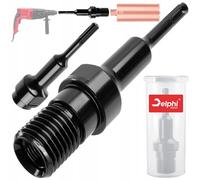 DELPHI Adattatore universale SDS PLUS 1 1/4" UNC e R 1/2" UNC per trapano diamantato a corona per trapano a corona, adattatore a corona da 180 mm 1 1/4"