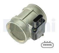 DELPHI AF10495-12B1 Debimetro per FIAT,OPEL,VAUXHALL