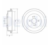 DELPHI BF614 Tamburo freno