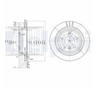 DELPHI BG3042 Discofreno BMW