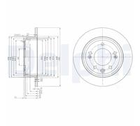 DELPHI BG4082C Discofreno HYUNDAI KIA