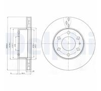 DELPHI BG4100 Discofreno IVECO