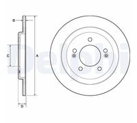 DELPHI BG4749C Discofreno HYUNDAI KIA