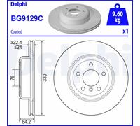DELPHI BG9129C Discofreno BMW