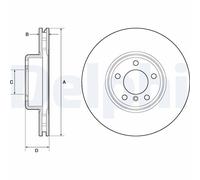 DELPHI BG9157C Discofreno BMW