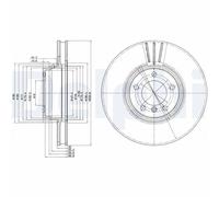 DELPHI BG9212 Discofreno BMW