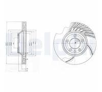 Delphi BG9950 Freno a disco