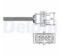 Sonda lambda DELPHI ES10789-12B1