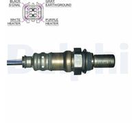 DELPHI ES20211-12B1 Sonda lambda Sonda planare riscaldato 589mm per KIA JOICE